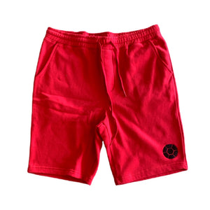 "THE SPORT" ACTIVE SWEAT CASUAL SHORTS RED | Adults