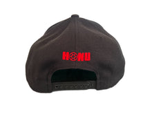 "THE SCRIPT" Black Puffy w/Red Outline Snap Back Hat | Kids and Adults