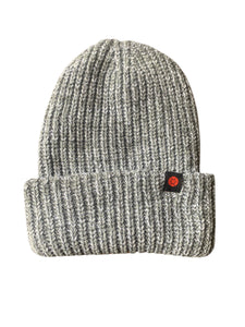 "THE SLOUCH" PREMIUM BEANIE GREY MIX | Kids and Adults